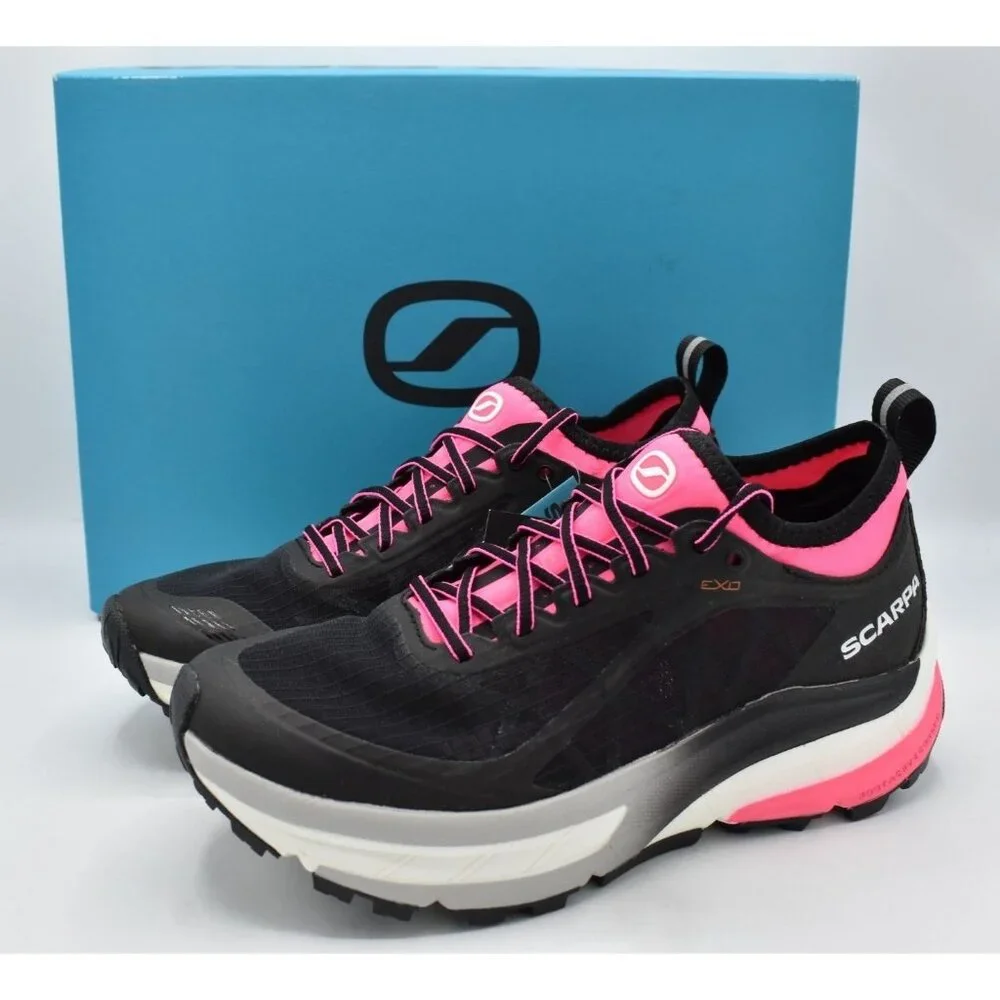 Scarpa Womens Size EU 38.5 Golden Gate ATR Black Pink Hiking Trail Running Shoes
